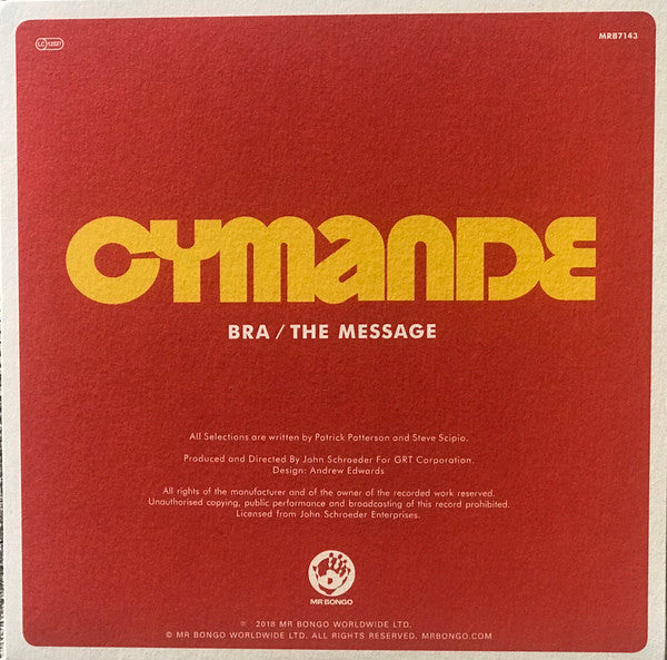 Cymande – Bra / The Message