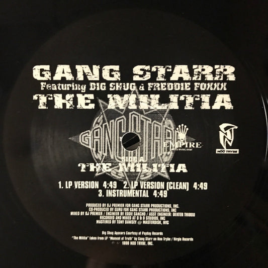 Gang Starr – The Militia