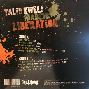 Talib Kweli & Madlib - Liberation Vinyl